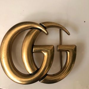 Gucci wide belt buckle